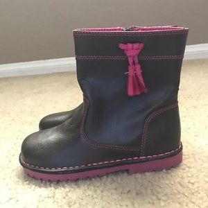 Cherokee Girl’s Brown and Pink Boots